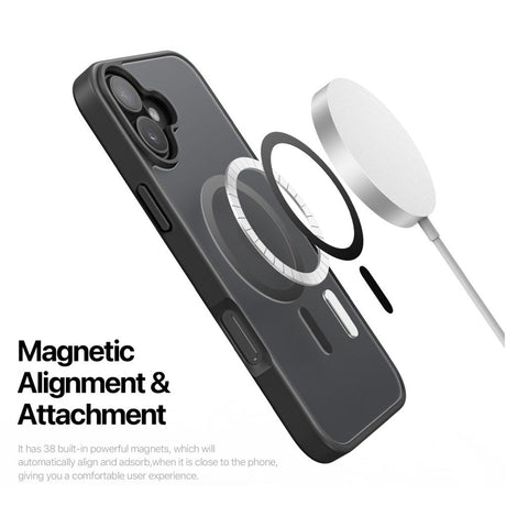 Dux Ducis iPhone 16 Deksel Yind Series MagSafe Svart