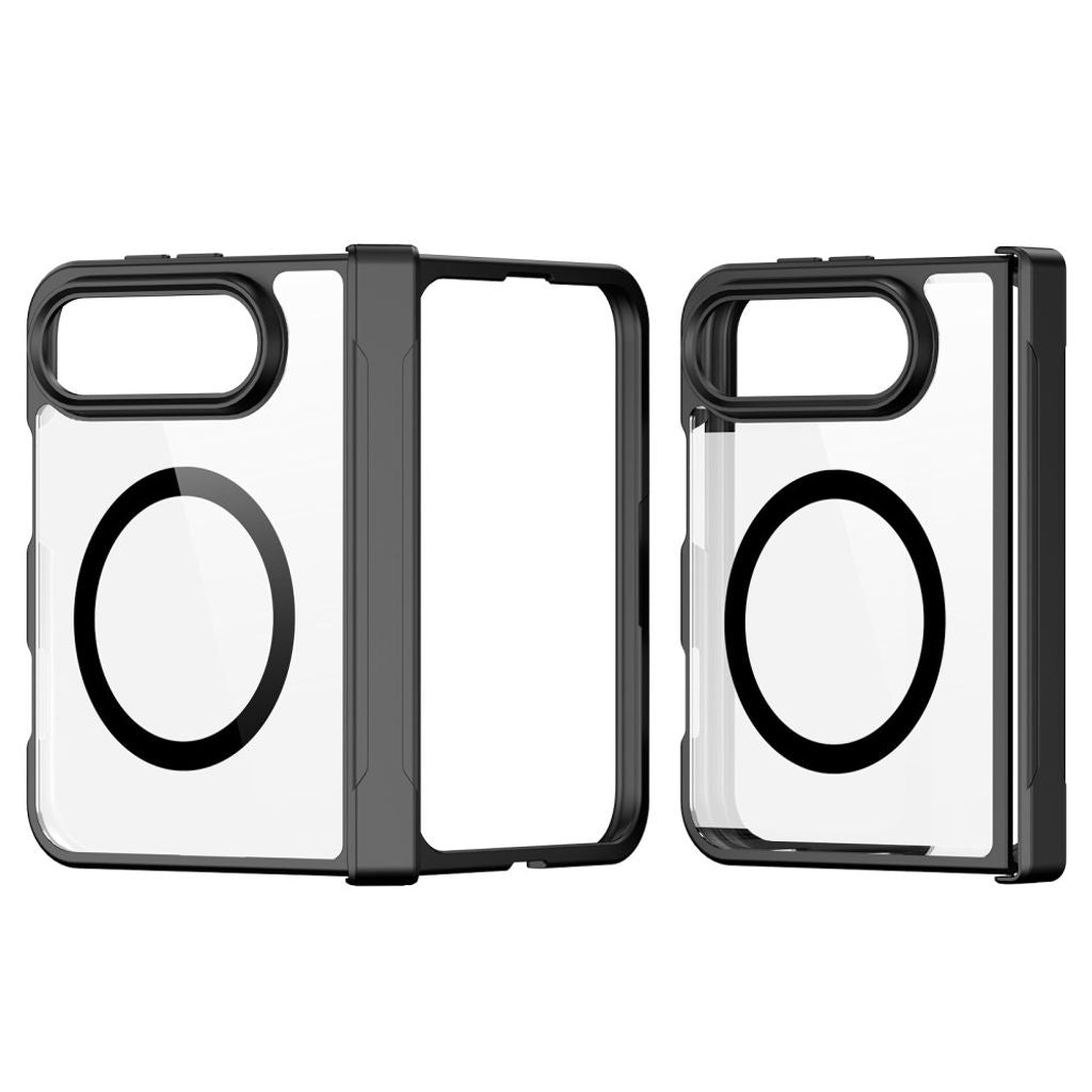 Dux Ducis iPhone Duo Deksel med Gångjärnsskydd Aimo Series MagSafe Svart