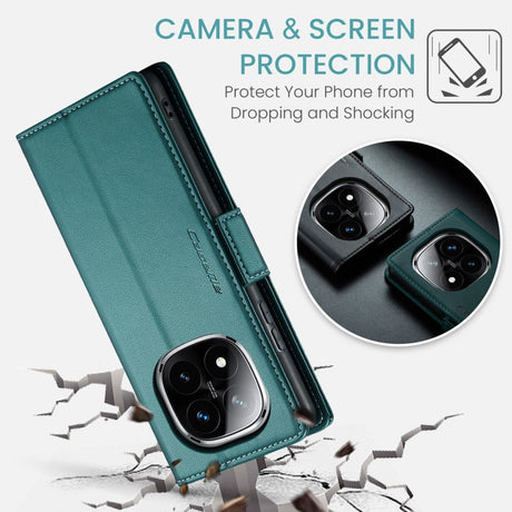 CaseMe Xiaomi Redmi Note 14 Pro 5G/14 Pro Plus 5G Etui 023 Series Grønn