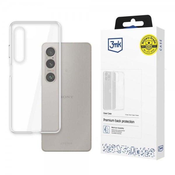3mk Sony Xperia 1 VI Deksel Clear Case Klar