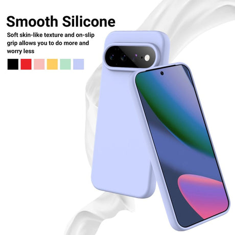 Google Pixel 11 Pro XL Deksel med Strap Silikon Lilla