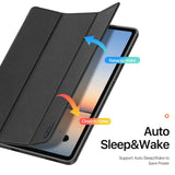 Dux Ducis Samsung Galaxy Tab S12 Plus Etui DOMO Series Svart