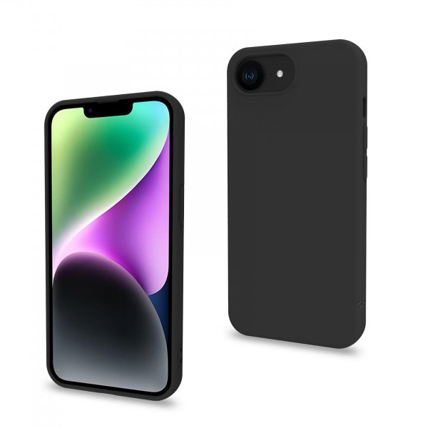 Celly iPhone 16e/17e Deksel CROMO Svart