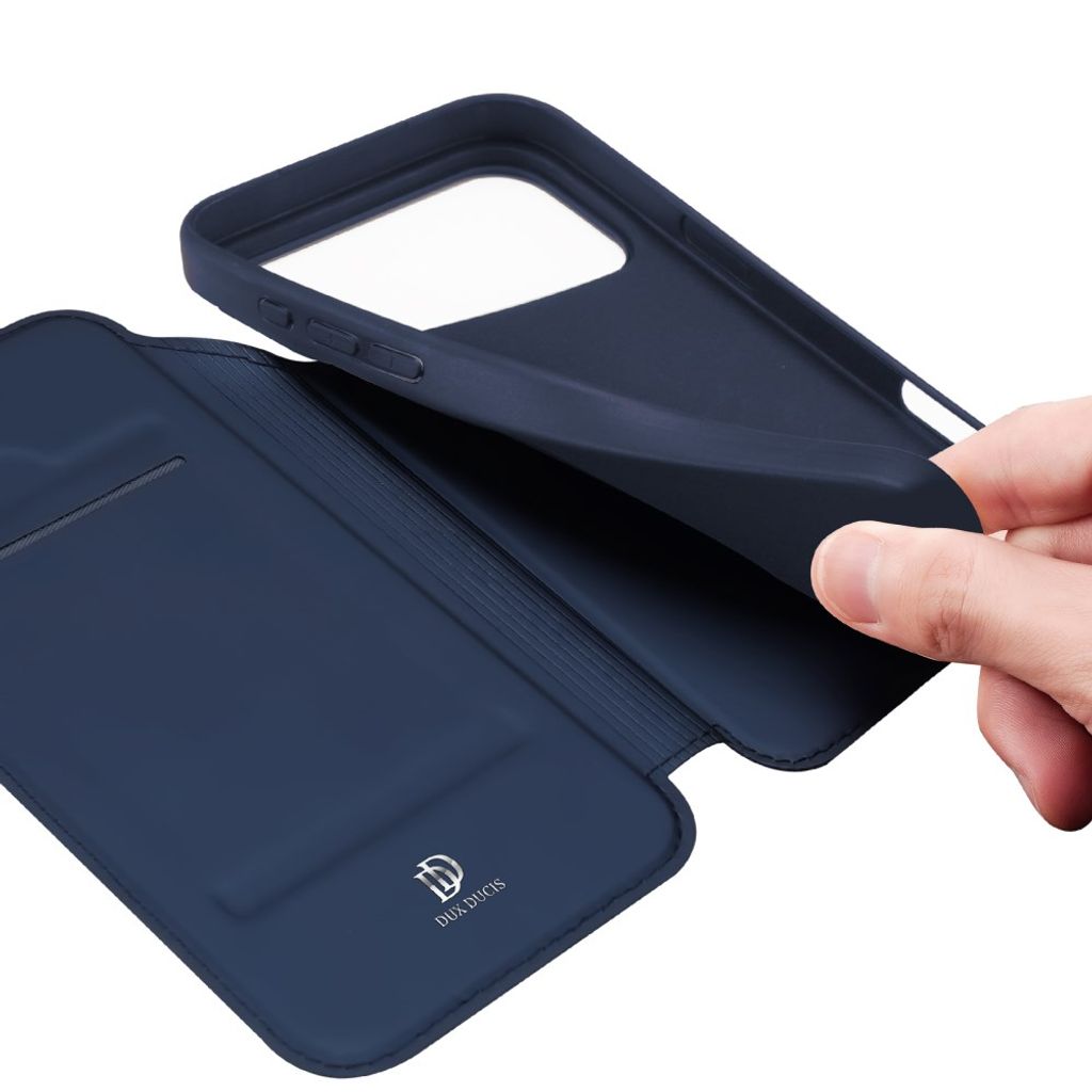 Dux Ducis iPhone 17 Pro/iPhone 18 Pro Etui Skin Pro Series Blå