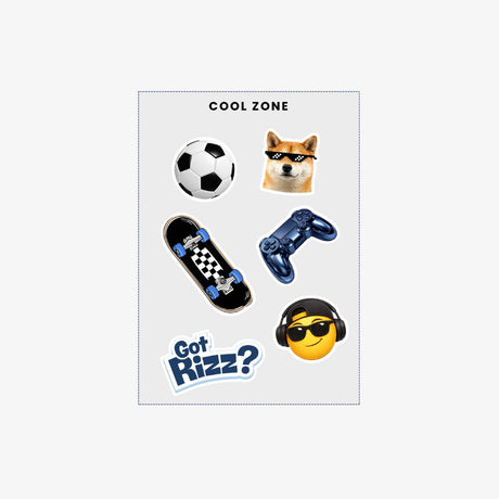 MobileFriend Stickers Cool zone