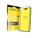 Copter iPhone 17/iPhone 17 Pro/iPhone 18 Pro Skjermbeskytter Exoglass Curved