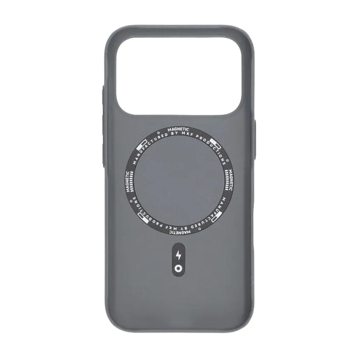 iPhone 17 Pro Deksel Korrugert MagSafe Grå