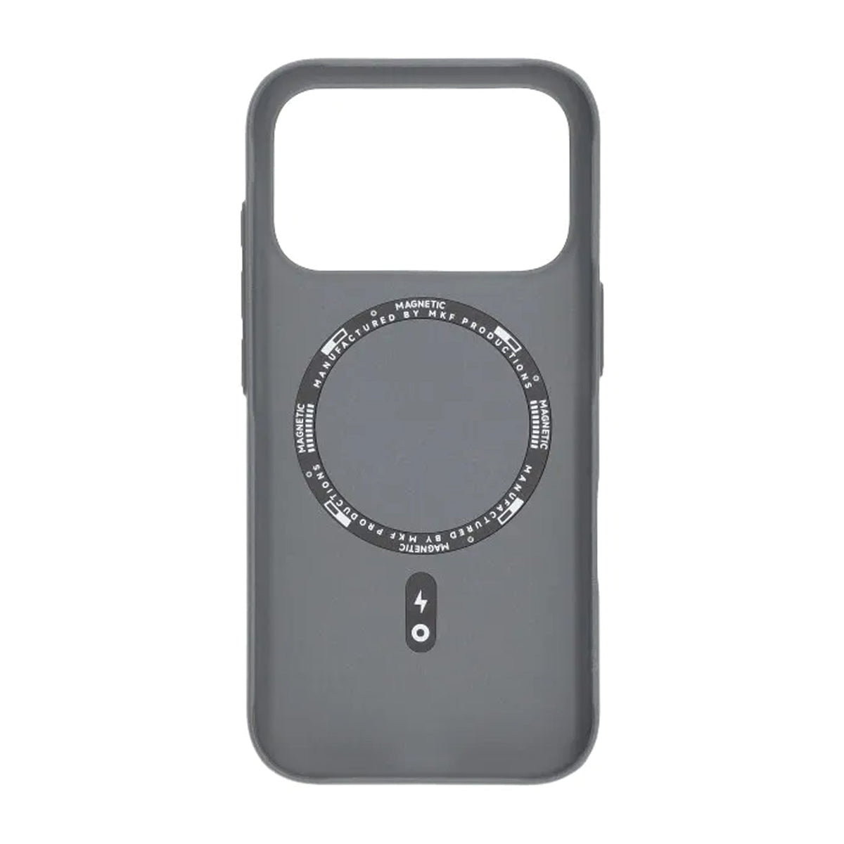 iPhone 17 Pro Max Deksel Korrugert MagSafe Grå