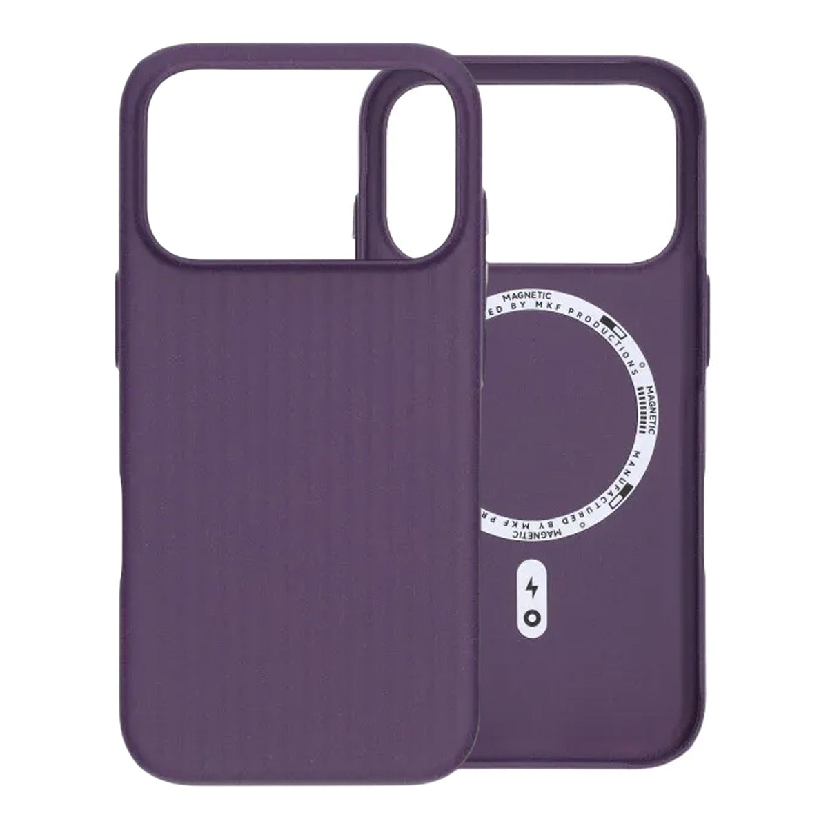 iPhone 17 Pro Max Deksel Korrugert MagSafe Lilla