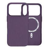 iPhone 17 Pro Max Deksel Korrugert MagSafe Lilla