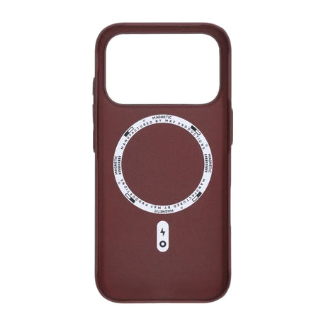 iPhone 17 Pro Max Deksel Korrugert MagSafe Rød