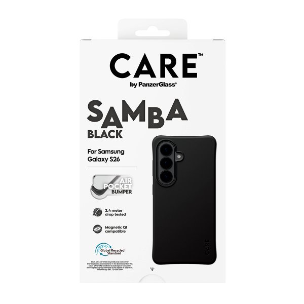 CARE by PanzerGlass Samsung Galaxy S26 Deksel Samba MagSafe Svart