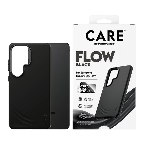 CARE by PanzerGlass Samsung Galaxy S26 Ultra Deksel Flow MagSafe Svart