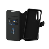 CARE by PanzerGlass Samsung Galaxy S25 Edge Etui Tango Two-in-One Wallet MagSafe Svart