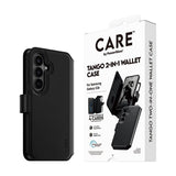 CARE by PanzerGlass Samsung Galaxy S26 Etui Tango Two-in-One Wallet MagSafe Svart