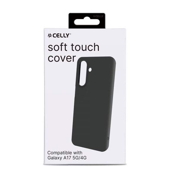 Celly Samsung Galaxy A17 Deksel CROMO Svart
