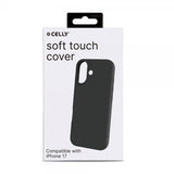 Celly iPhone 17 Deksel CROMO Svart