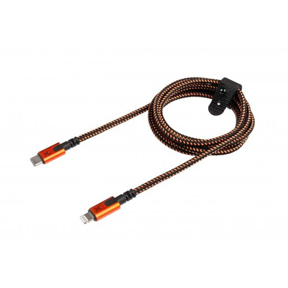 Xtorm Xtreme USB-C to Lightning Cable 1.5m Svart Oransje