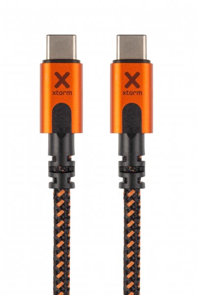 Xtorm Xtreme USB-C to USB-C PD Cable 1.5m Svart Oransje