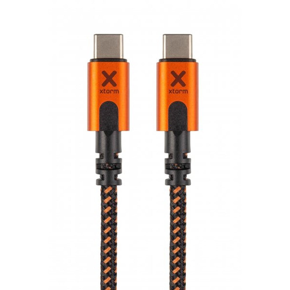 Xtorm Xtreme USB-C to USB-C PD Cable 1.5m Svart Oransje