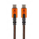 Xtorm Xtreme USB-C to USB-C PD Cable 1.5m Svart Oransje