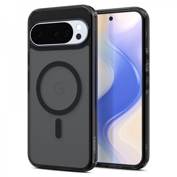 Spigen Google Pixel 10/Pixel 10 Pro Deksel Ultra Hybrid MagFit Frost Black