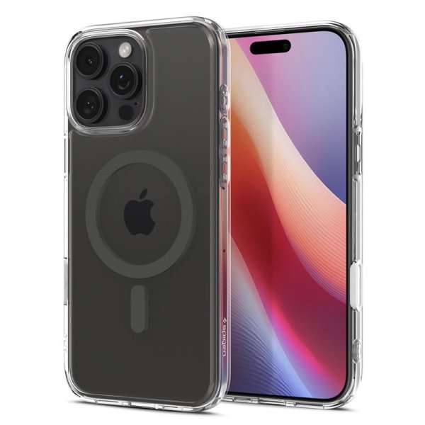 Spigen iPhone 16 Pro Deksel Ultra Hybrid T MagFit Graphite