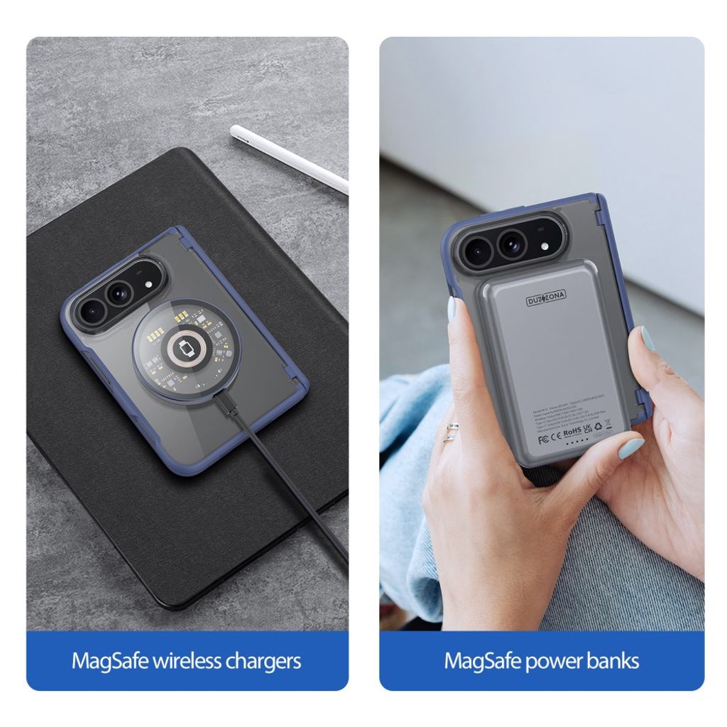 Dux Ducis iPhone Duo Etui Skin X Pro Series MagSafe Blå
