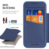 Dux Ducis iPhone 17 Pro Max/18 Pro Max Etui Skin X Pro Series Kickstand MagSafe Blå