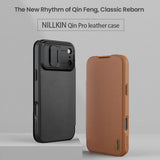 Nillkin iPhone 17 Pro/iPhone 18 Pro Etui Qin Pro Svart
