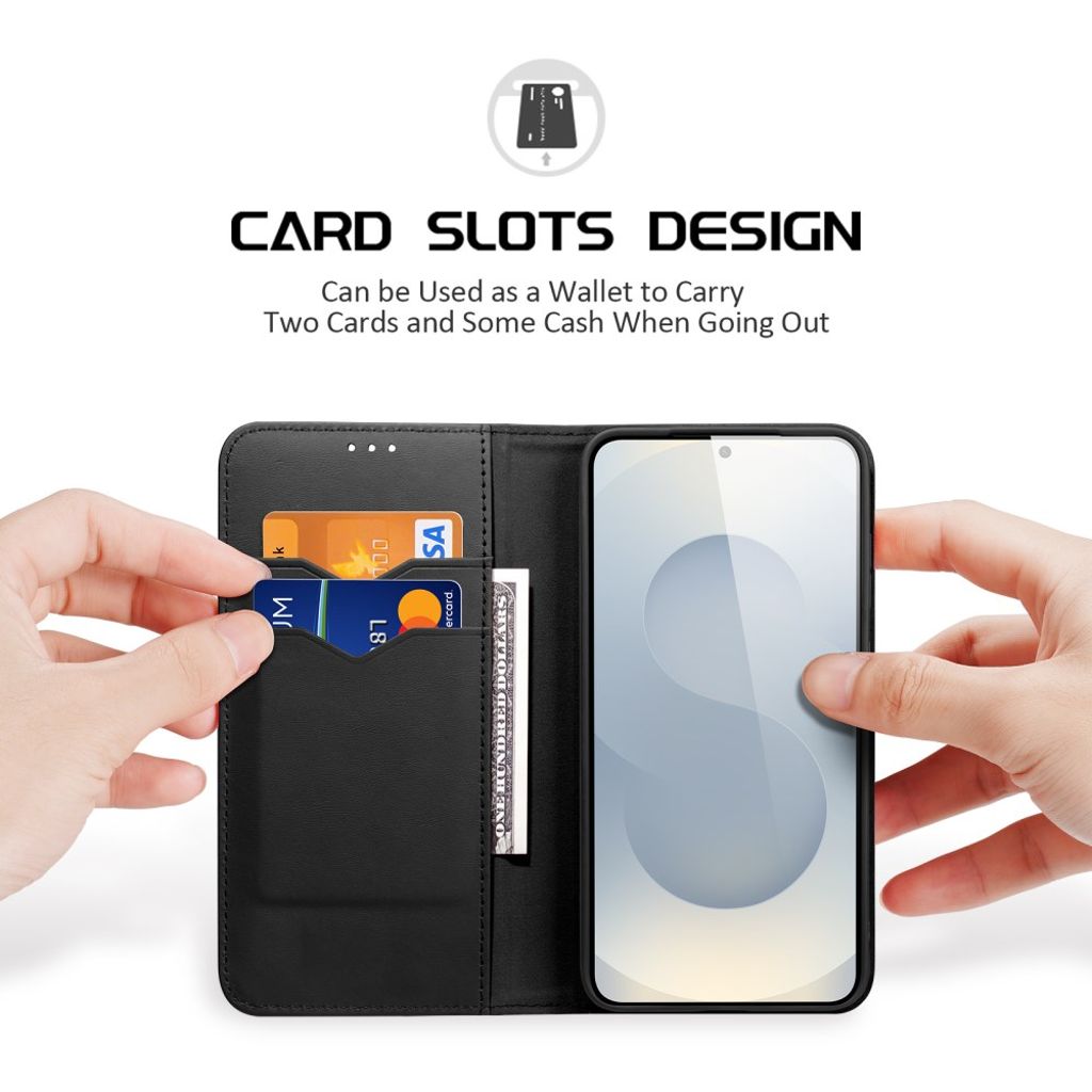 Dux Ducis Samsung Galaxy S26 Etui Hivo Series Svart