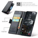 CaseMe Samsung Galaxy S25 Edge Etui 023 Series Svart