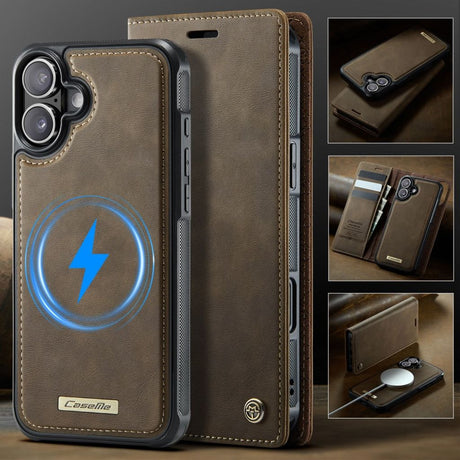 CaseMe iPhone 17 Etui C49 Series Brun