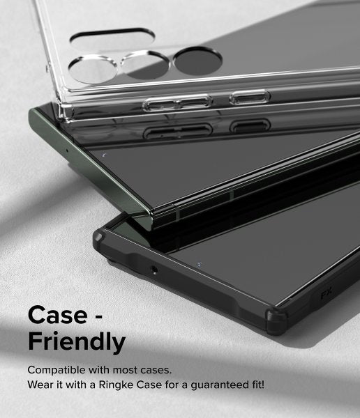 Ringke Samsung Galaxy S23 Ultra Skjermbeskytter Dual Easy Film 2-pakning