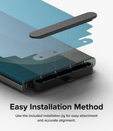 Ringke Samsung Galaxy S23 Ultra Skjermbeskytter Dual Easy Film 2-pakning
