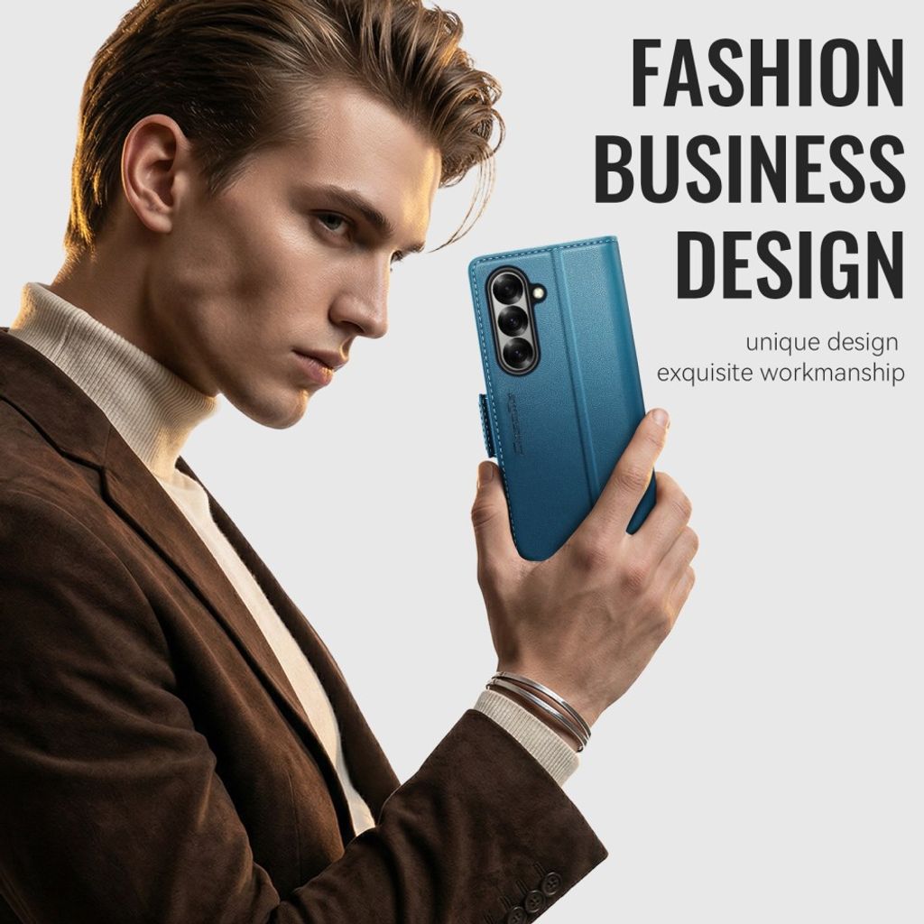 CaseMe Samsung Galaxy Z Fold 8 Ultra Etui 023 Series Blå