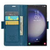 CaseMe Samsung Galaxy S24 Ultra Etui 023 Series Blå