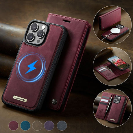 CaseMe iPhone 13 Pro Etui C49 Series Rød