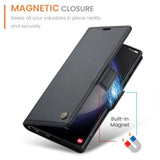 CaseMe Samsung Galaxy S24 Ultra Etui 023 Series Svart