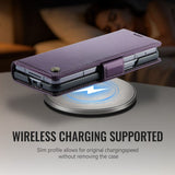 CaseMe Samsung Galaxy Z Fold 8 Ultra Etui 023 Series Lilla