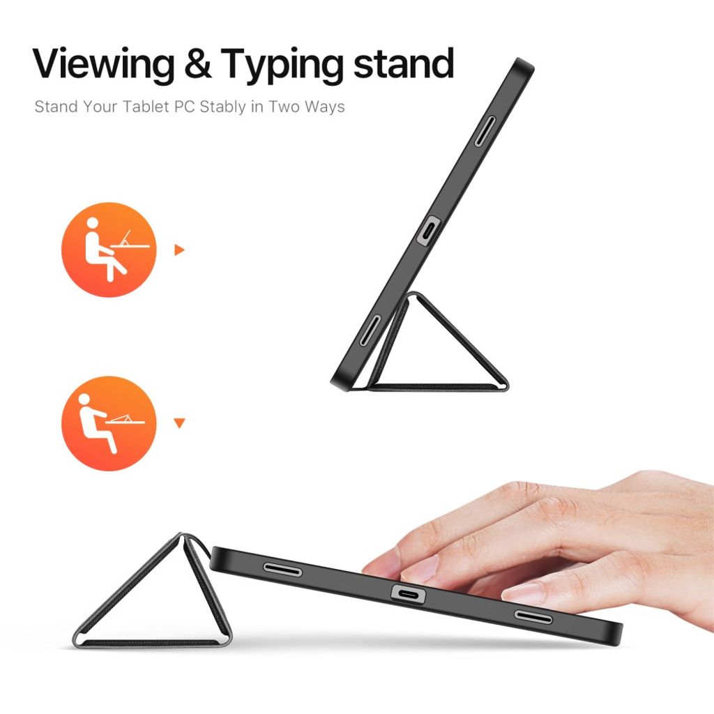 Dux Ducis Samsung Galaxy Tab S11 Etui DOMO Series Svart