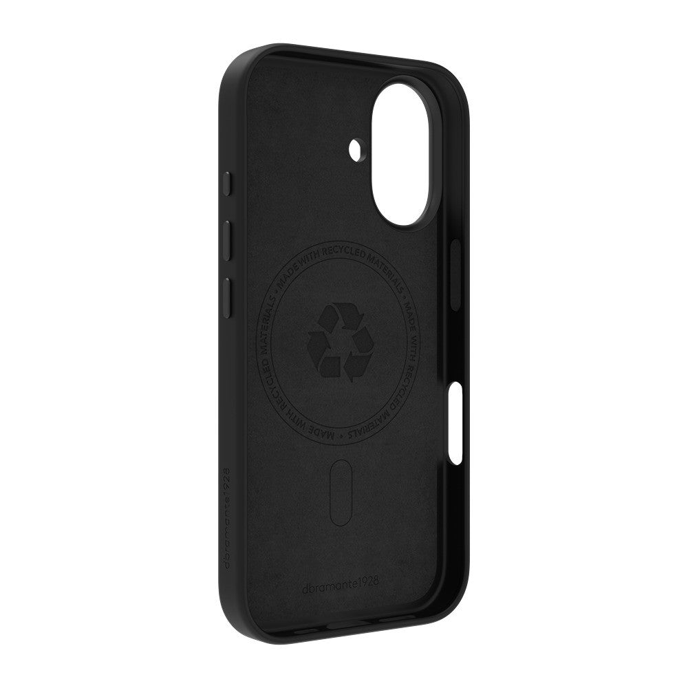 dbramante1928 iPhone 16 Deksel Roskilde MagSafe Kick ICON Midnight