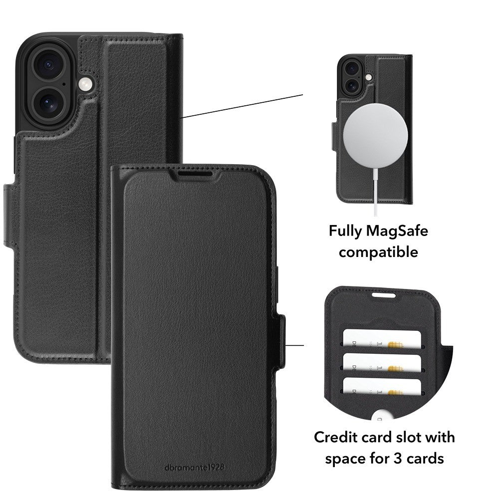 dbramante1928 iPhone 17 Etui Oslo Pro MagSafe Svart