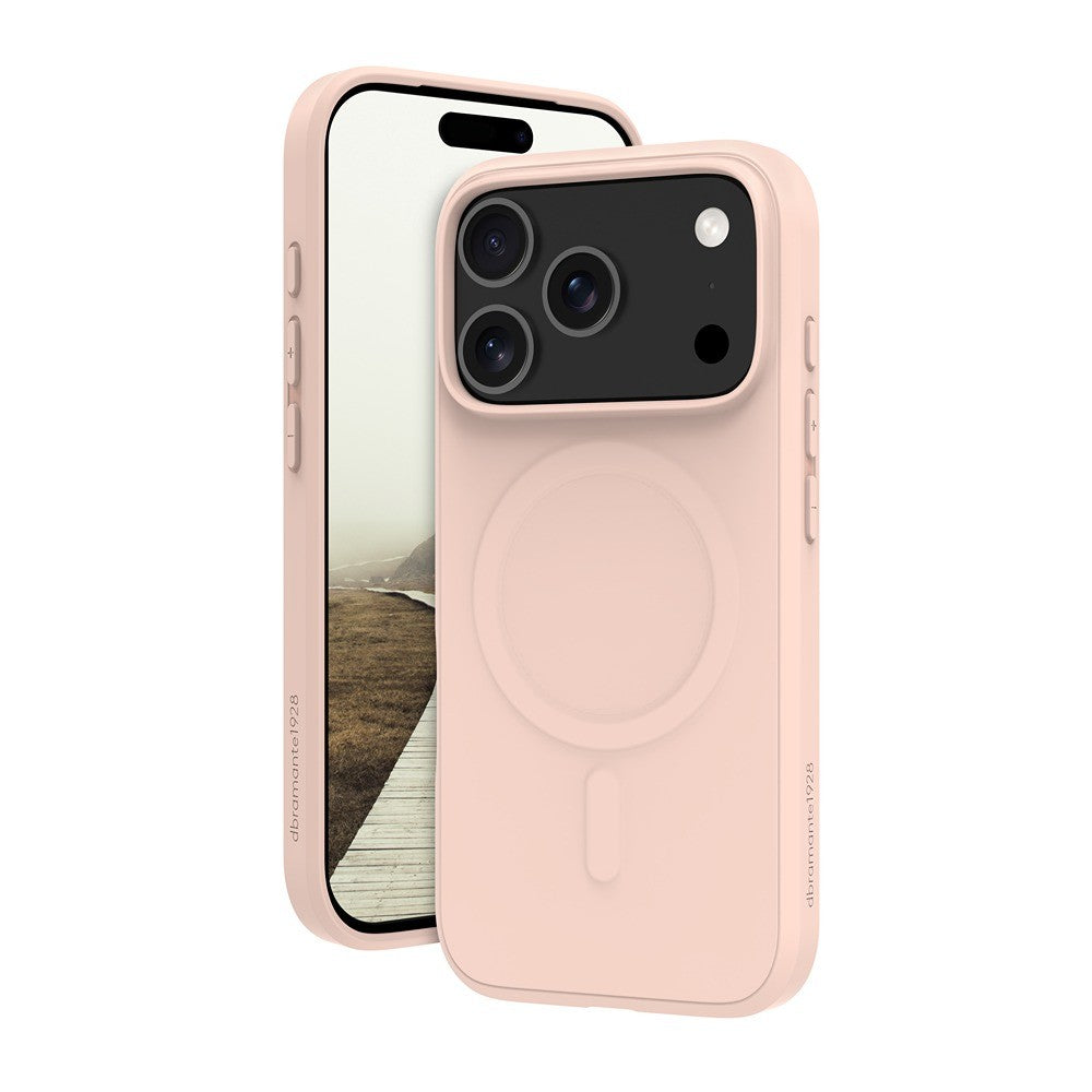 dbramante1928 iPhone 17 Pro/iPhone 18 Pro Deksel Greenland Pro MagSafe Pink Sand