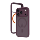 dbramante1928 iPhone 17 Pro/iPhone 18 Pro Deksel Grenen Ultra MagSafe Burgundy