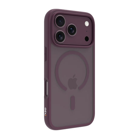 dbramante1928 iPhone 17 Pro/iPhone 18 Pro Deksel Grenen Ultra MagSafe Burgundy