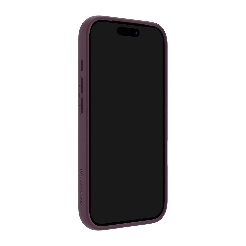 dbramante1928 iPhone 17 Pro/iPhone 18 Pro Deksel Grenen Ultra MagSafe Burgundy