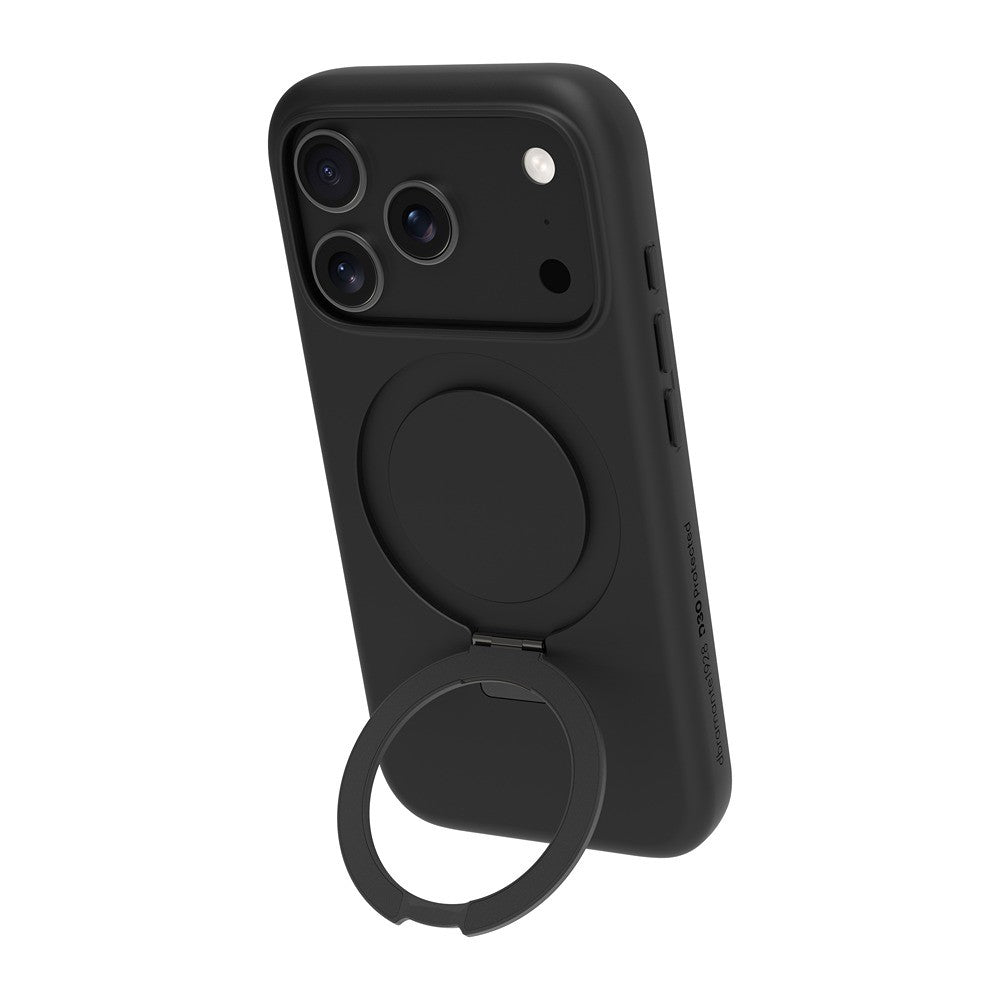 dbramante1928 iPhone 17 Pro/iPhone 18 Pro Deksel Iceland Ultra MagSafe Kick D3O Svart