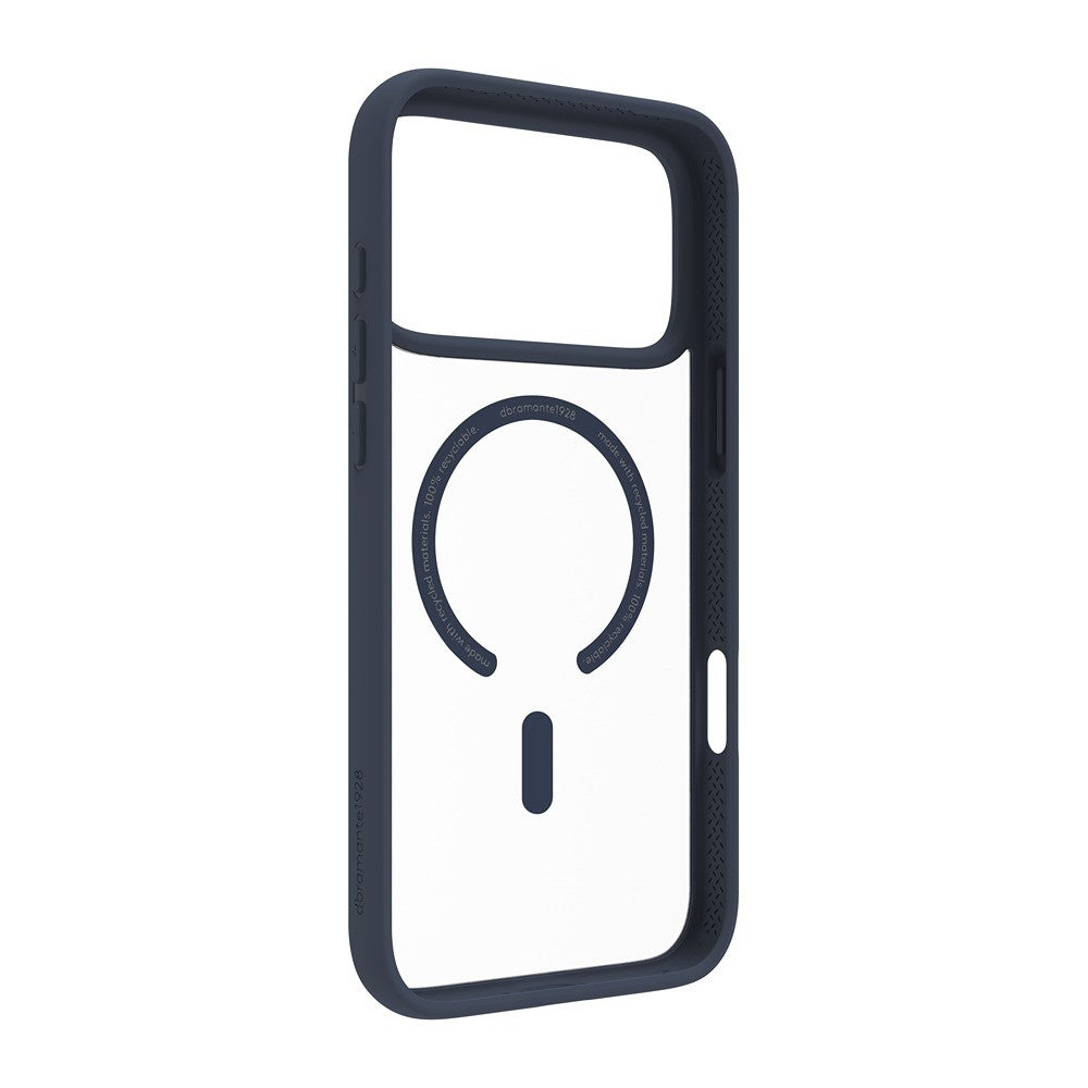 dbramante1928 iPhone 17 Pro Max/iPhone 18 Pro Max Deksel Grenen MagSafe Blå