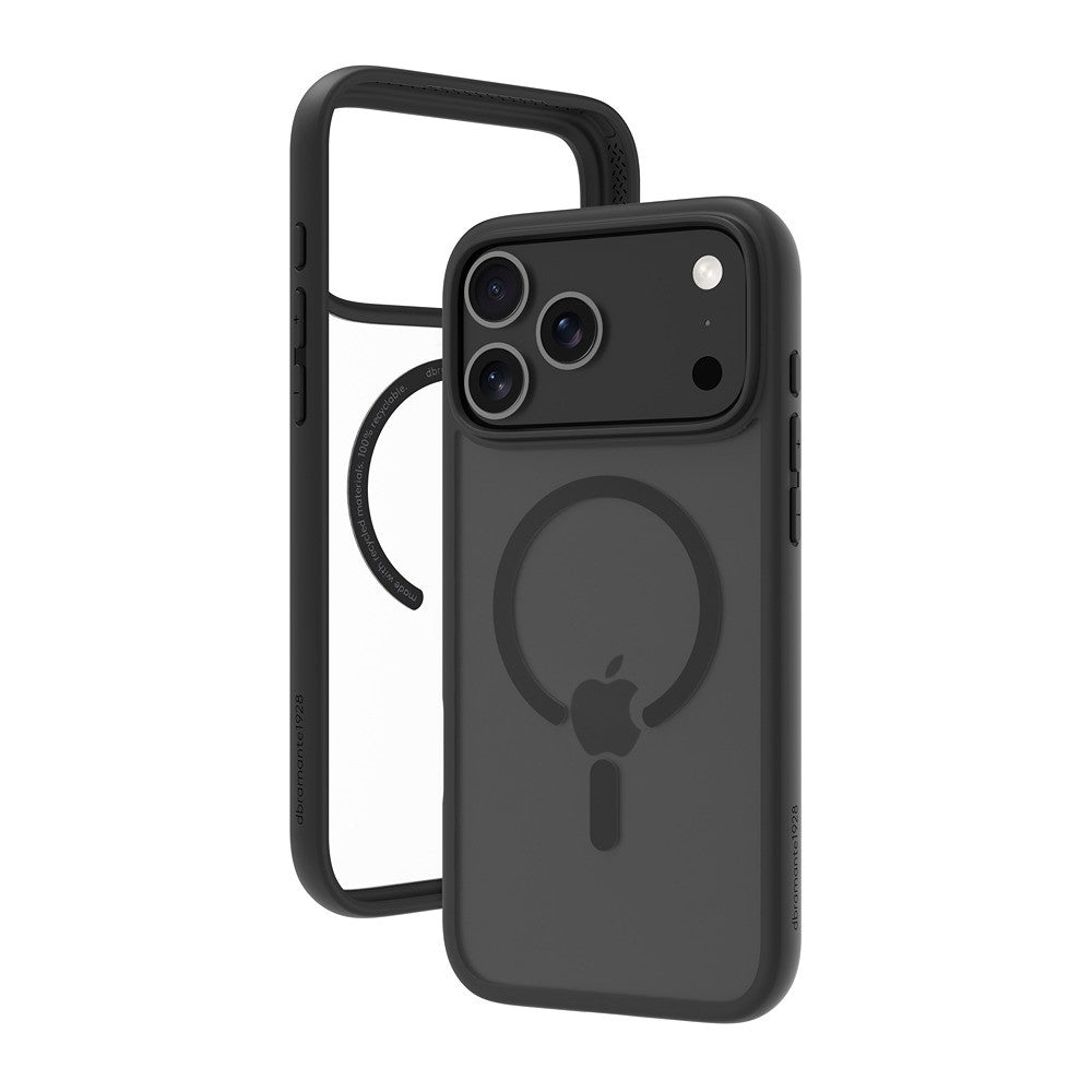 dbramante1928 iPhone 17 Pro Max/iPhone 18 Pro Max Deksel Grenen MagSafe Svart